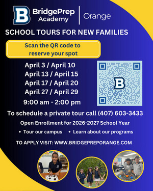 ⭐School Tours for New Families /  ⭐Visitas Escolares para Familias Nuevas